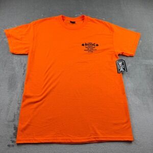 Loser Machine T-Shirt Men's Medium Orange Powerhouse Squad Graphic Tee 104000840
